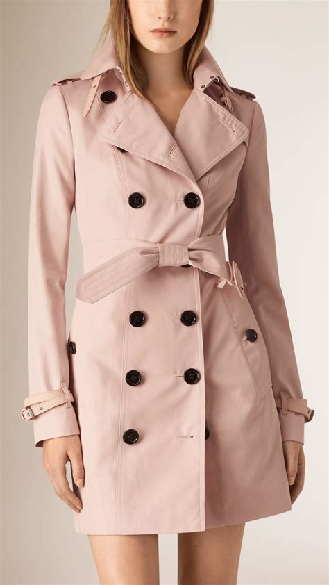 damen burberry neuauflage mit abnehmbarem wärmer trenchcoat pink|burberry clothing website.